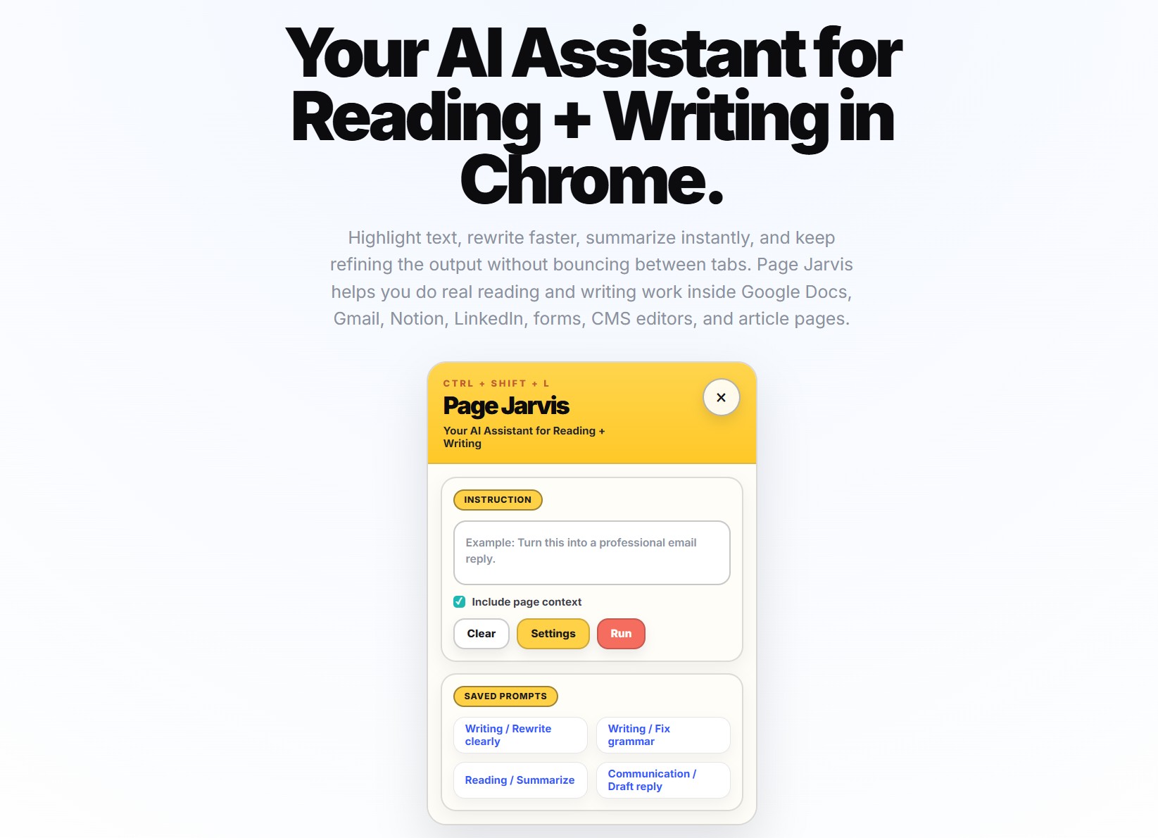 What Is Page Jarvis? The AI Chrome Extension for Reading and Writing Inside the Browser